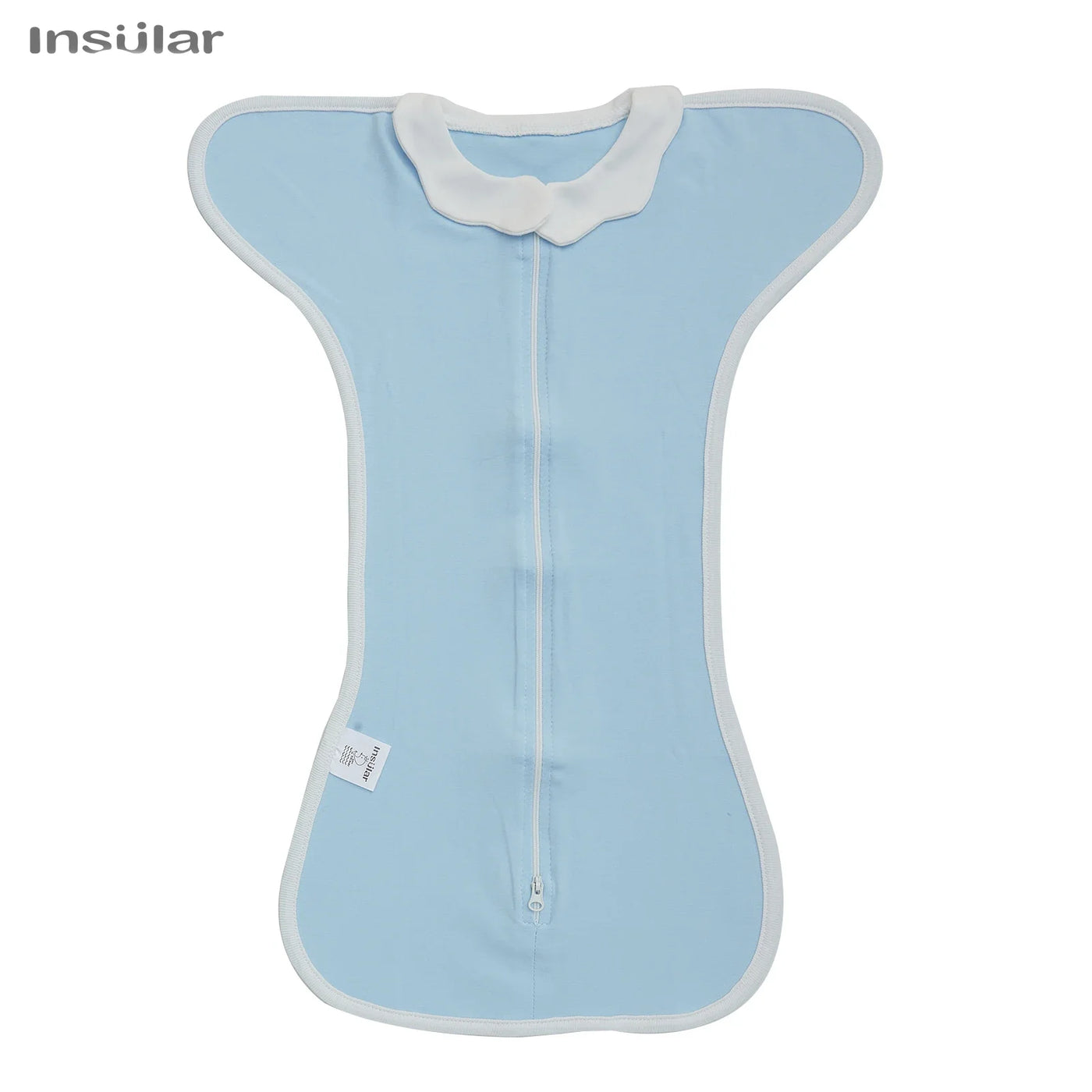 Gigoteuse anti-sursaut bébé Mybooni — Turbulette emmaillotage coton mains relevées