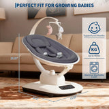 Balancelle bébé électrique 5D Mybooni — télécommande et musique