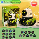 Projecteur étoiles robot Mybooni — Veilleuse LED Bluetooth rechargeable chambre