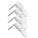 Verrou tiroir bébé sécurité anti-coincement - serrure placard plastique blanc protection enfant