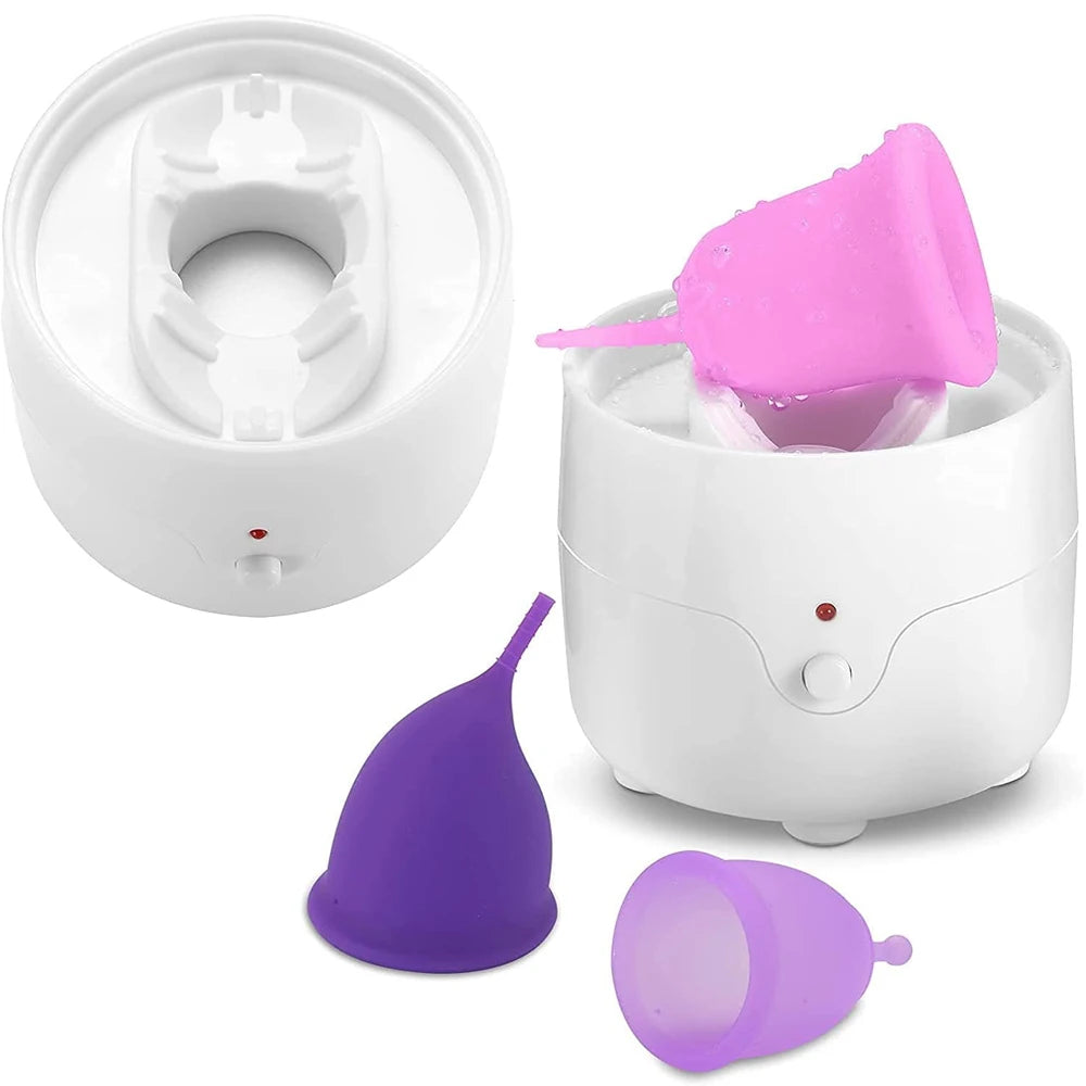 Stérilisateur vapeur portable - coupe menstruelle tétines et petits accessoires bébé