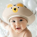 Bonnet de douche enfant imperméable protection oreilles cartoon
