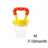 Grigri alimentaire silicone bébé - filet suceur fruits frais tétine sécurisée alimentation nourrisson