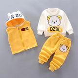 Ensemble sweat capuche bébé Mybooni — Haut et pantalon automne hiver