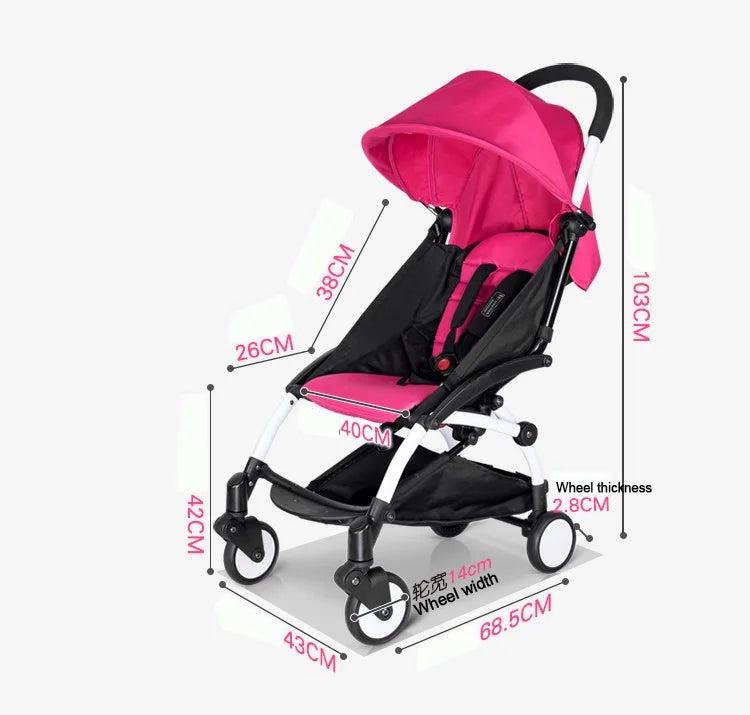 Poussette bébé — vue complémentaire 2