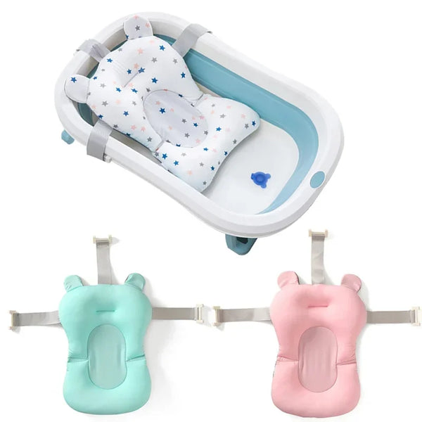 Coussin de baignoire nouveau-né Mybooni — Siège de bain antidérapant confortable