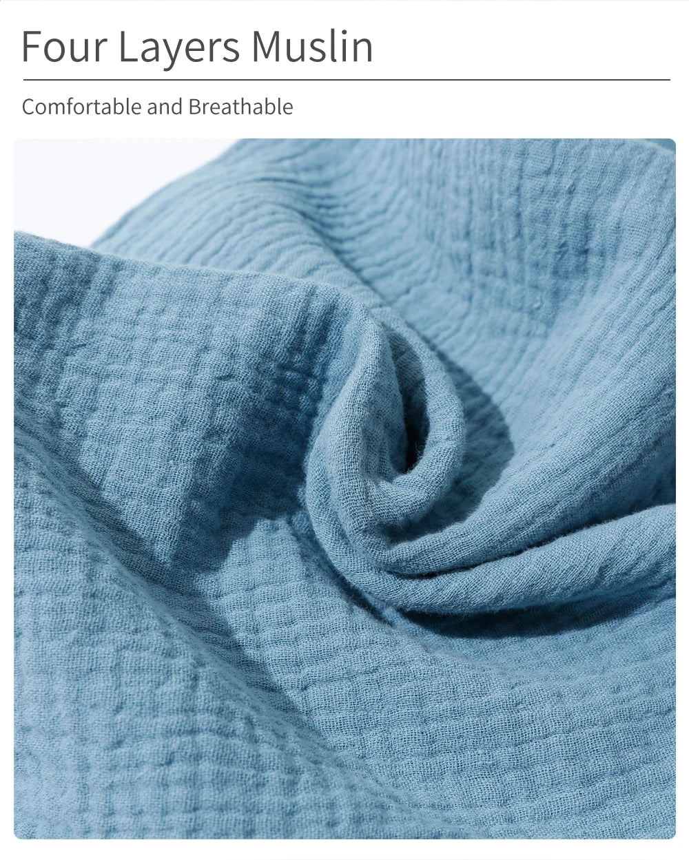 Serviette confort bébé mousseline coton - doudou bandana nouveau-né jouet éveil apaisement sommeil