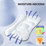 Oreiller orthopédique bébé Bouni — Anti-tête plate, ergonomique, pour nouveau-né