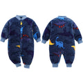 Combinaison bébé en flanelle polaire douce – Automne hive...