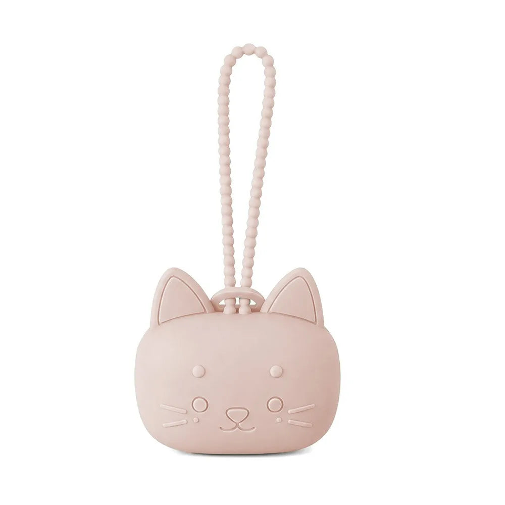 Étui porte-sucette chat rose | Mybooni