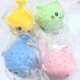 Jouets de bain baleine éponge Mybooni — Anti-stress squeezy natation enfant