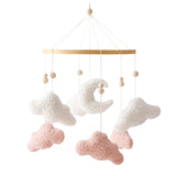 Mobile musical bois lit bébé Mybooni — Hochet suspendu boîte à musique