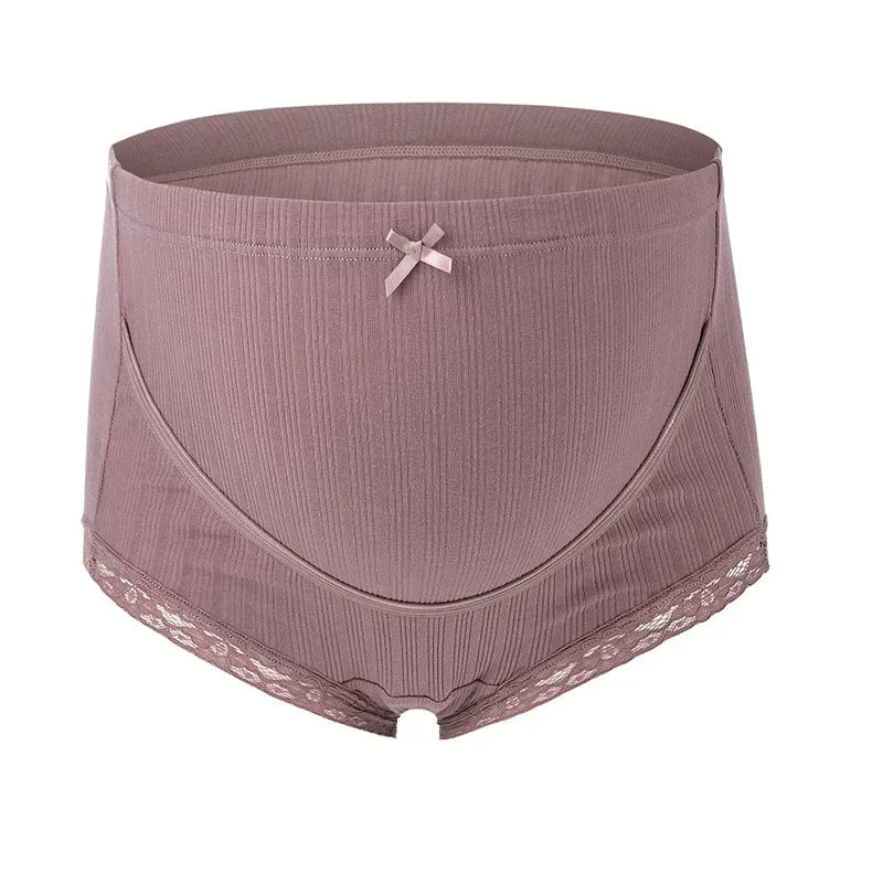 Culotte maternité coton taille haute Mybooni — Sous-vêtement grossesse