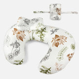 Coussin d'allaitement en U multifonctionnel lavable en machine soutien cou taille