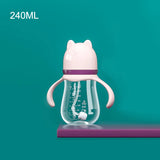 Biberon anti-colique col large Bouni — Bille de gravité tétine silicone
