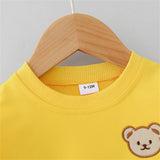 Détail matière — 2PCS Children's Set Spring and Autumn Simple Li