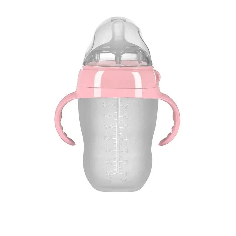 Biberon silicone nano Bouni — Poignée anti-étouffement 150 ml et 250 ml