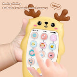 Téléphone jouet bébé bilingue avec anneau dentition et musique - jouet éducatif électronique enfant