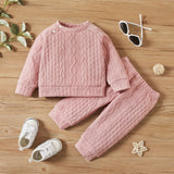 Ensemble bébé 2 pièces Bouni — Haut manches longues et pantalon 7 coloris