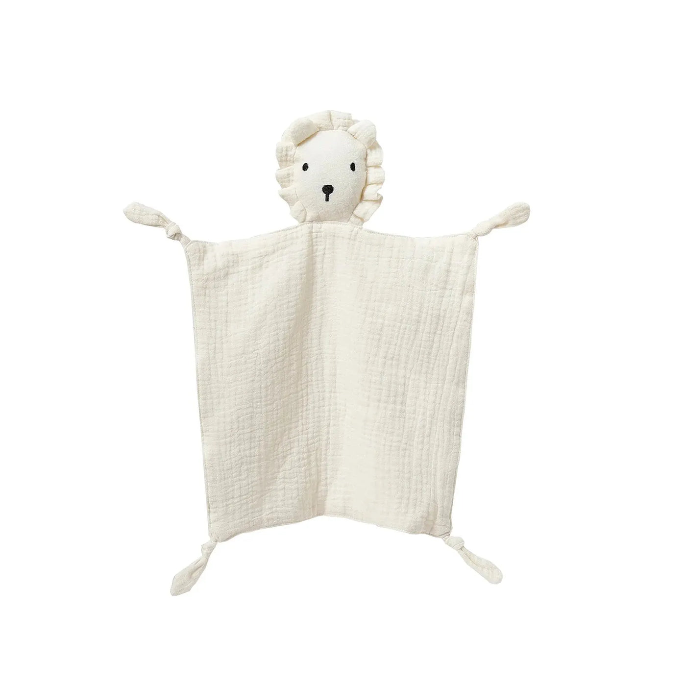 Serviette confort bébé mousseline coton - doudou bandana nouveau-né jouet éveil apaisement sommeil