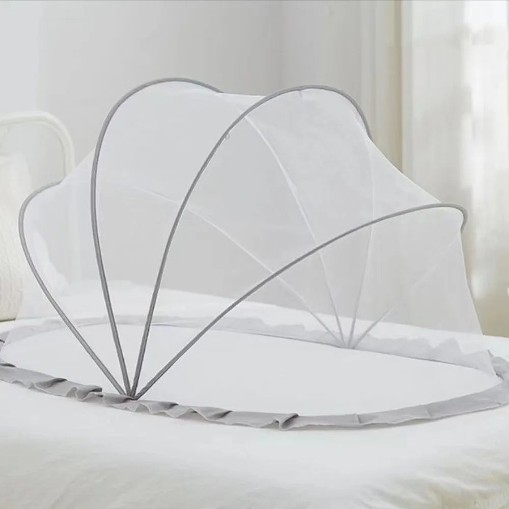 Moustiquaire lit pliable bébé - baldaquin yourte ombrage protection insectes