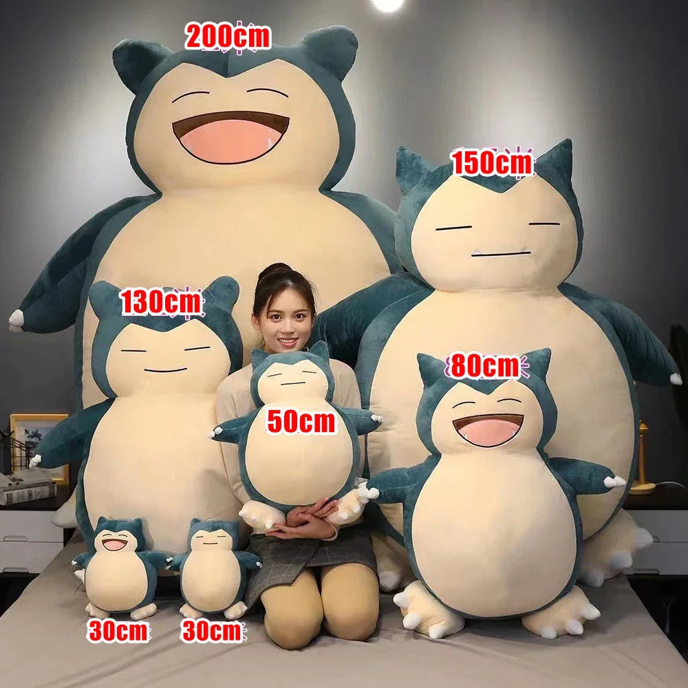 Détail matière — 30/200cm Huge Pokemon Snorlax Anime Plush Toys