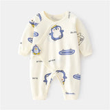 Grenouillère Coton Imprimé Mybooni — Body Nouveau-né 0-6M