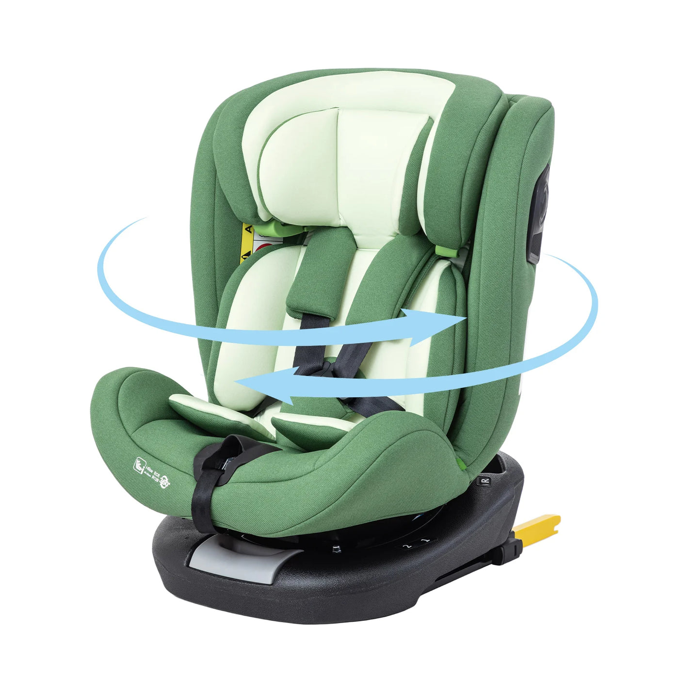 Siège auto enfant ISOFIX réglable 0-12 ans - testé ADAC