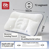 Oreiller orthopédique bébé Bouni — Anti-tête plate, ergonomique, pour nouveau-né