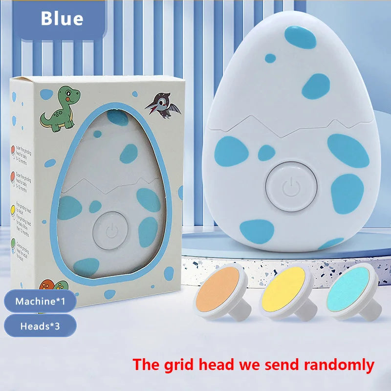Lime à ongles électrique bébé cartoon - kit manucure pédicure nouveau-né outil soin enfant adulte