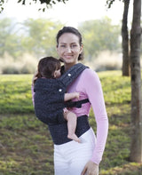 Porte-bébé ergonomique kangourou nouveau-né - sac à dos siège hanches face avant écharpe voyage