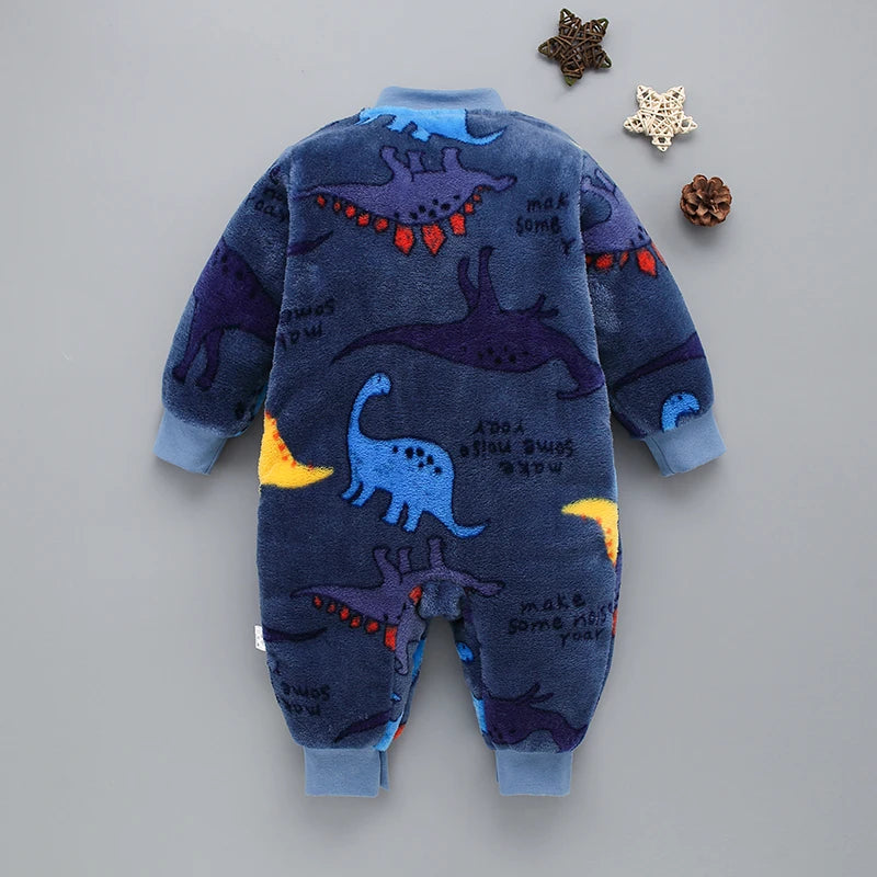 Body bébé flanelle doux printemps hiver - grenouillère fille garçon 0-18 mois