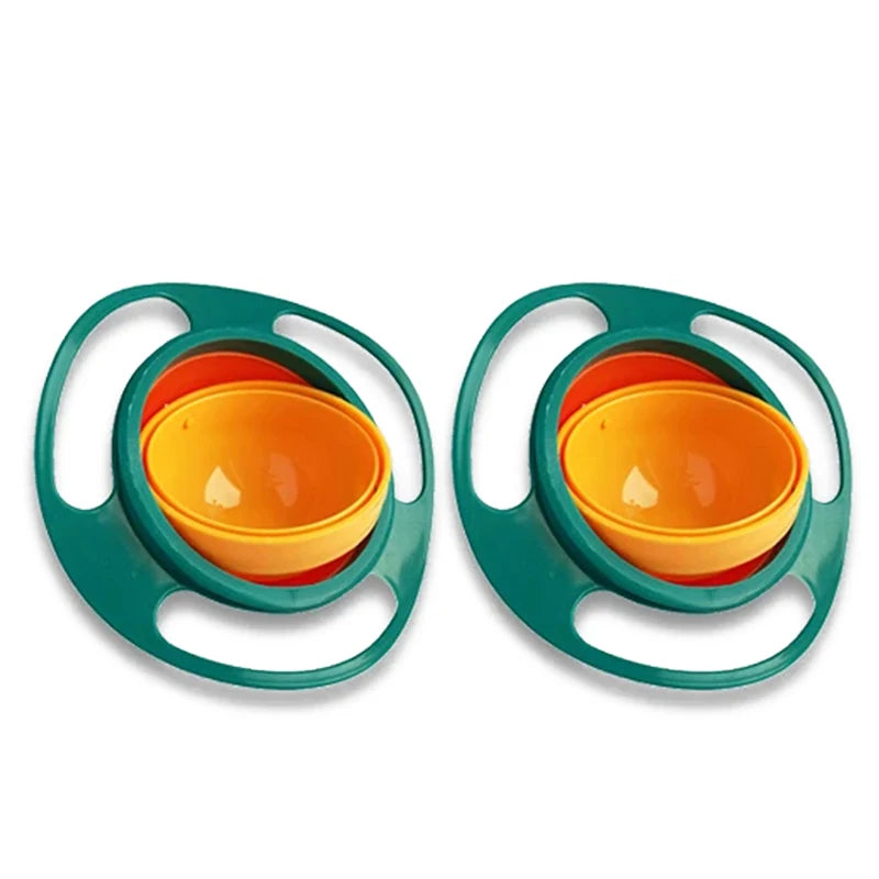 Lot de 2 bols gyroscopiques vert canard | Mybooni