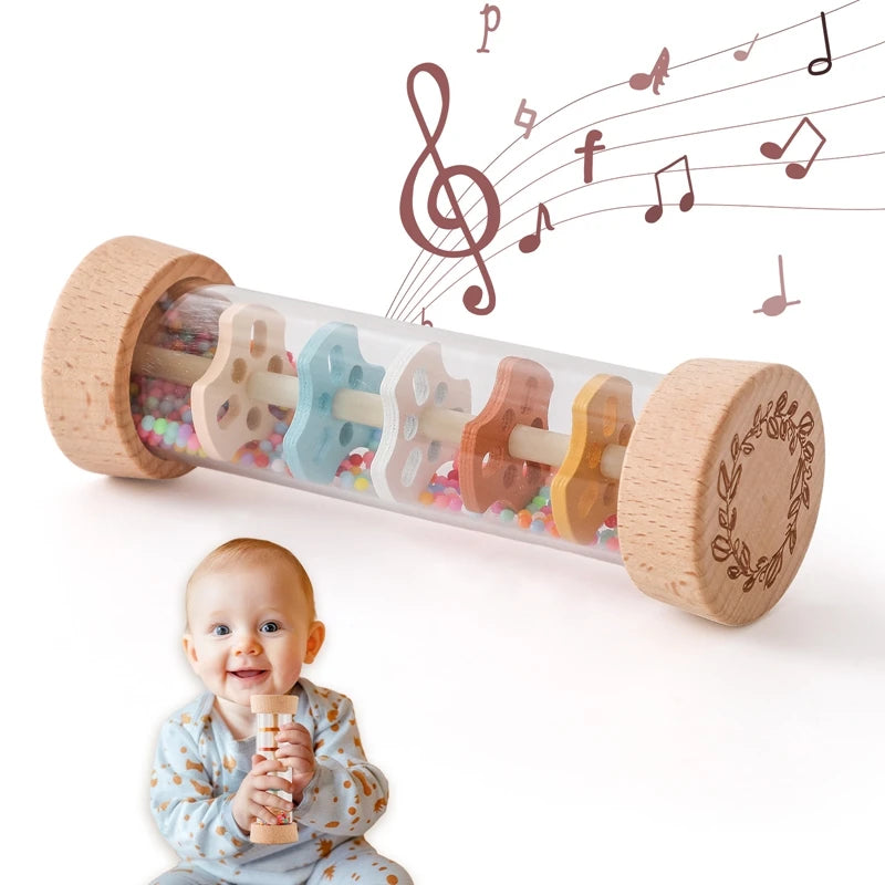 Hochet bébé en situation d'utilisation