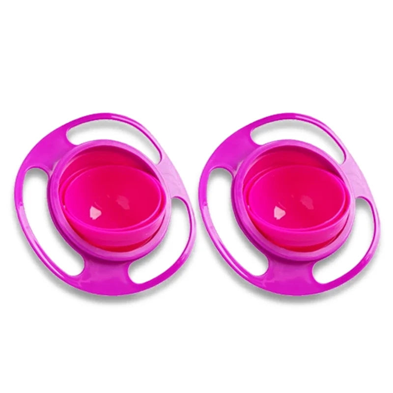 Lot de 2 bols gyroscopiques fuchsia | Mybooni