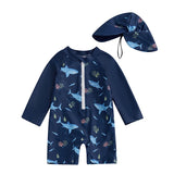 0-5Years Kids Boy Rash Guard Swimsuits Shark Pr — vue complémentaire 12