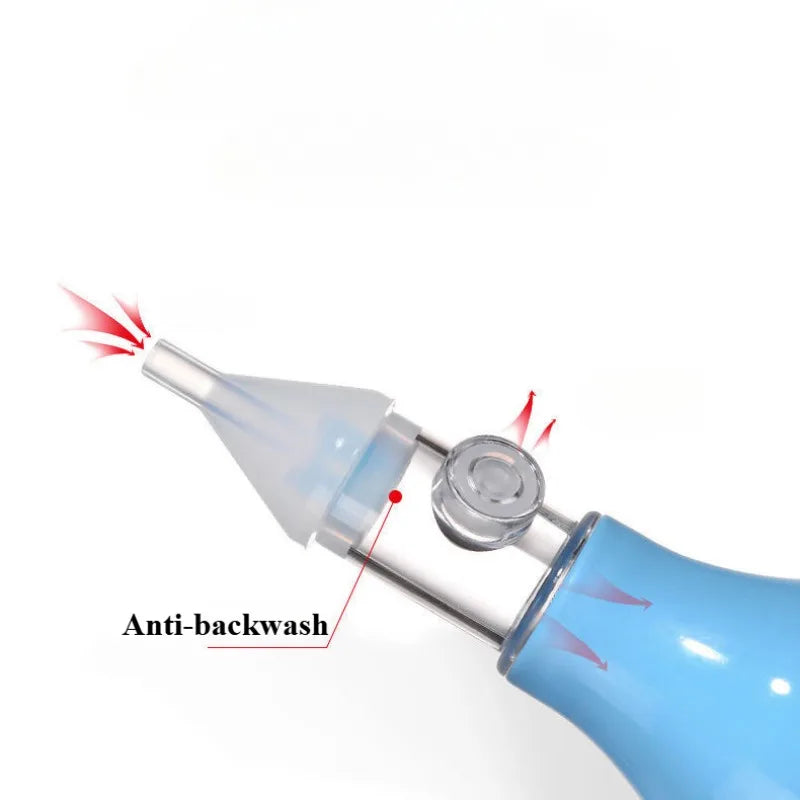 Aspirateur nasal silicone bébé - pompe aspiration nettoyeur nez enfant outil nettoyage nasal