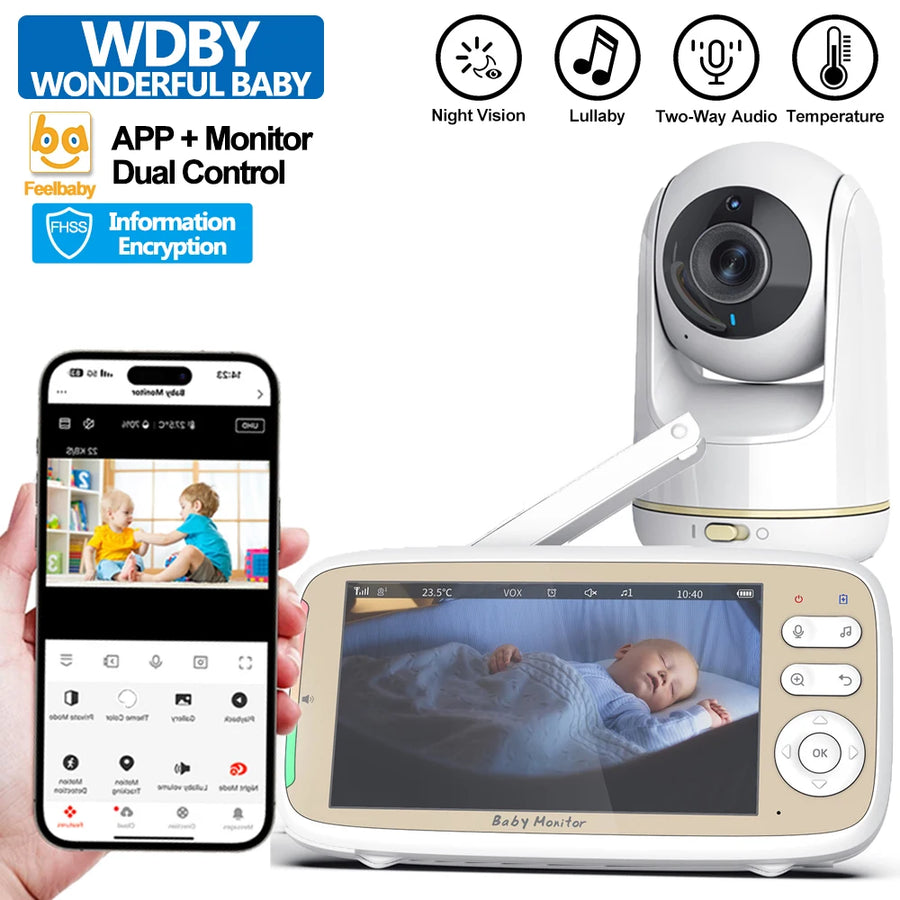 Babyphone VB803 PRO-AU en situation d'utilisation