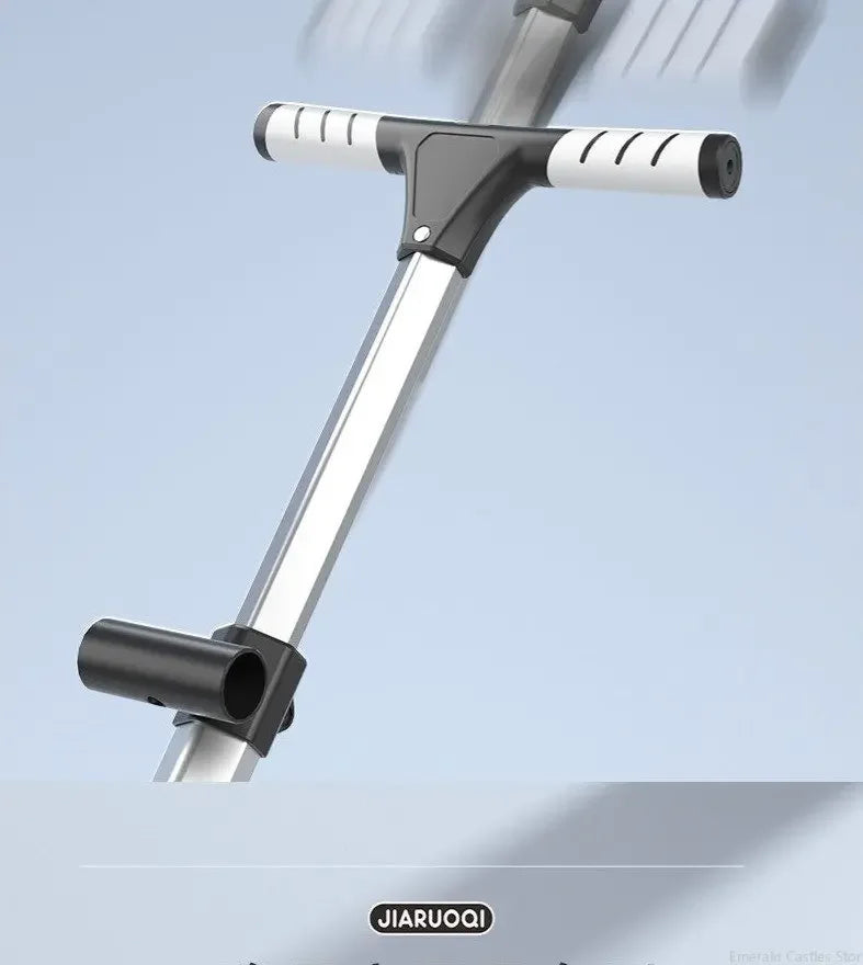 Poussette jumelle légère haute vue avec parasol pliable 4 roues