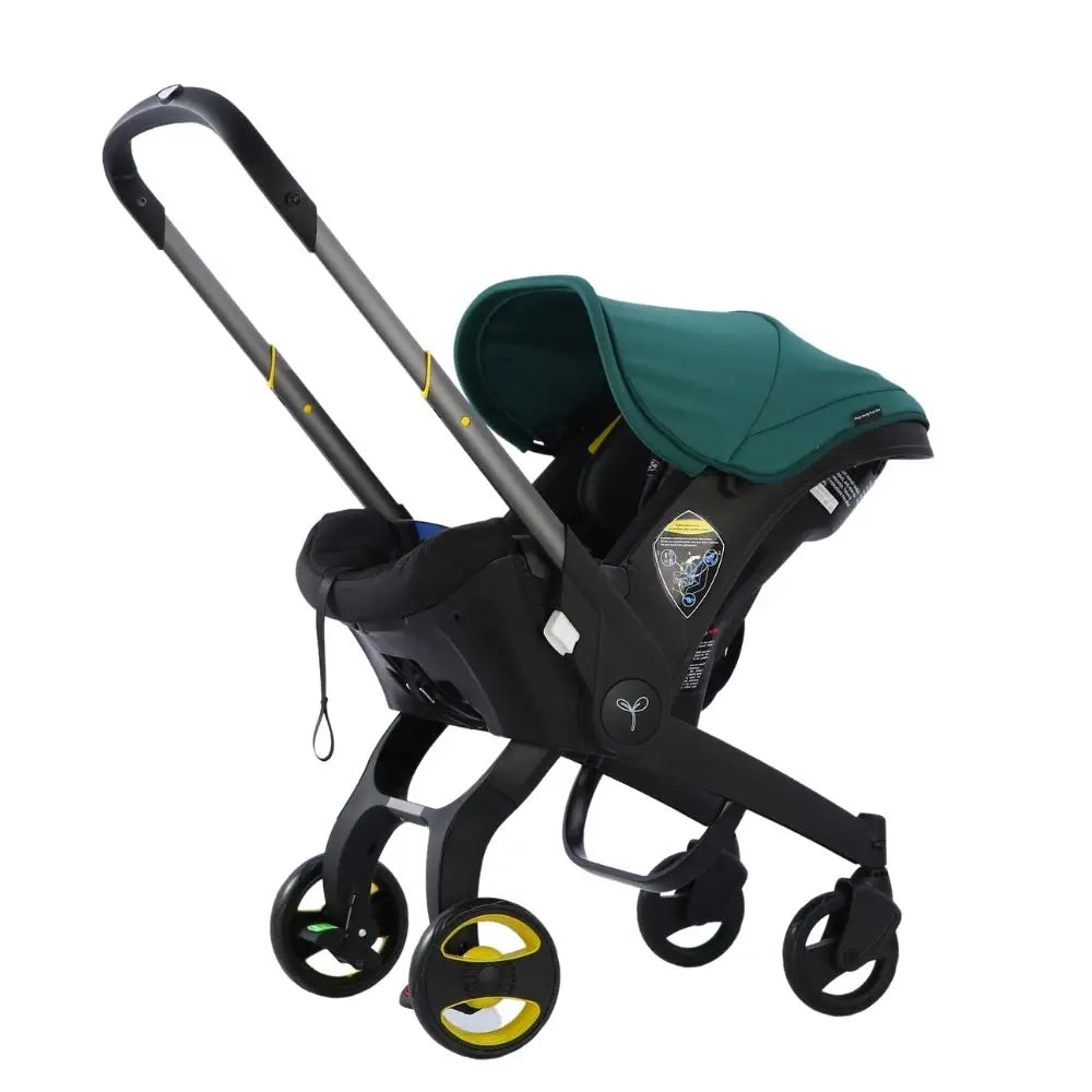 Poussette bébé 4-en-1 Bouni — Nacelle bidirectionnelle, siège pliable et panier