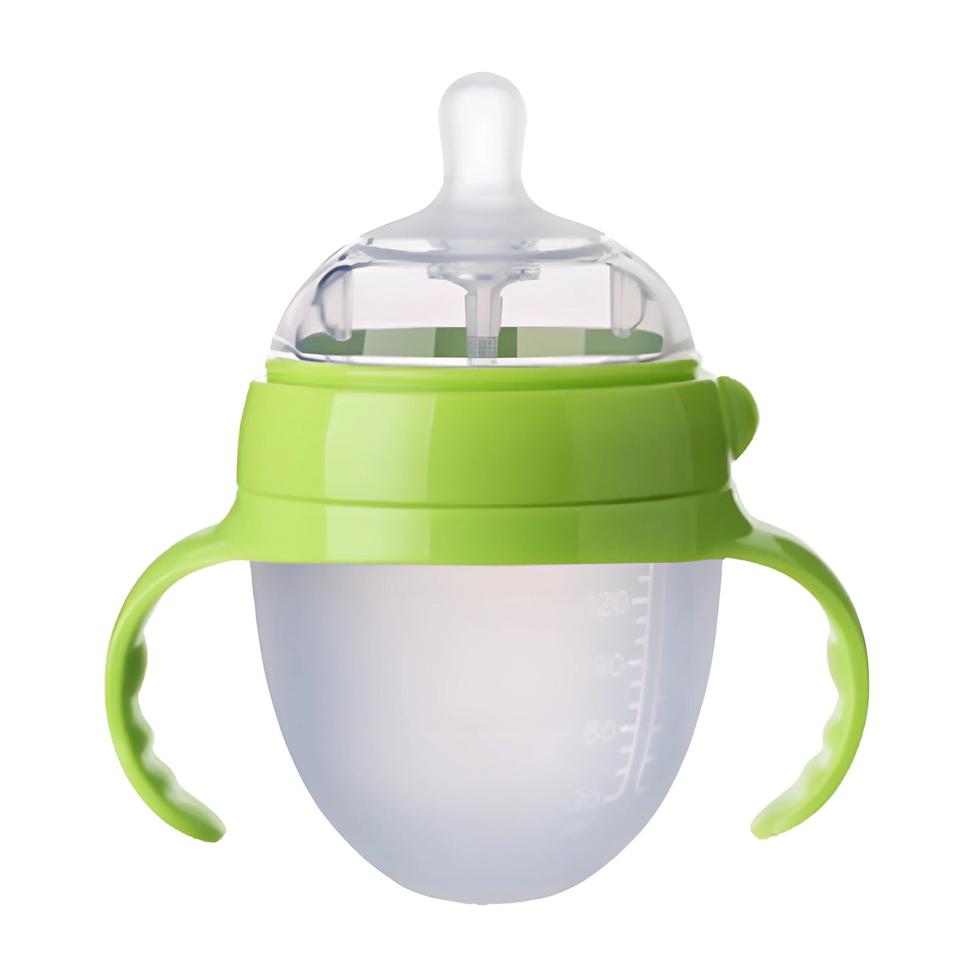 Biberon silicone nano Mybooni — Poignée anti-étouffement 150 ml et 250 ml