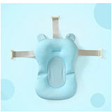 Oreiller baignoire nouveau-né antidérapant - coussin soutien corps bébé siège bain pliable tapis