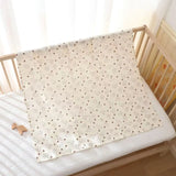 Couverture mousseline coton été pour nouveau-né