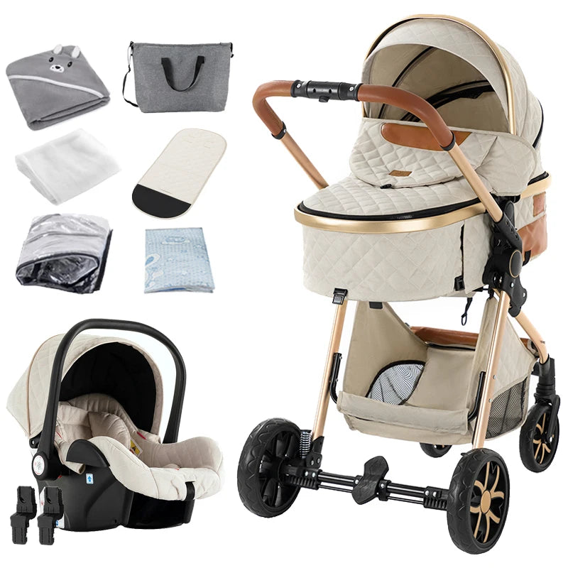 Système voyage 3-en-1 Mybooni — Siège auto harnais sécurité nouveau-né