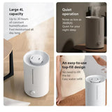 Humidificateur 4L Mybooni — 300 ml/h efficacité antibactérienne 99,9%