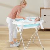Baignoire bébé pliable avec support Mybooni — Coussin sécurisé nouveau-né