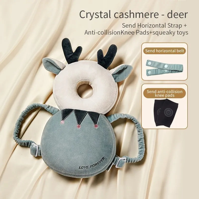 Casque protège-tête bébé AIBEDILA Mybooni — Protection nuque et tête apprentissage marche