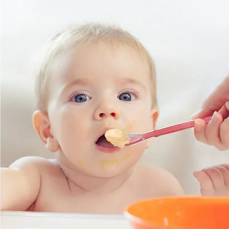 Biberon bébé avec cuillère silicone souple - outil alimentation complémentaire nourrisson toddler