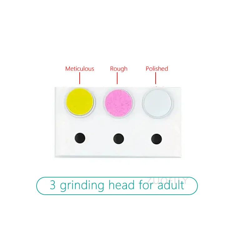 Lime à ongles électrique bébé cartoon - kit manucure pédicure nouveau-né outil soin enfant adulte