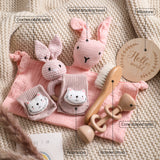 Coffret bain bébé 7 pièces Bouni — Couverture double face et accessoires naissance